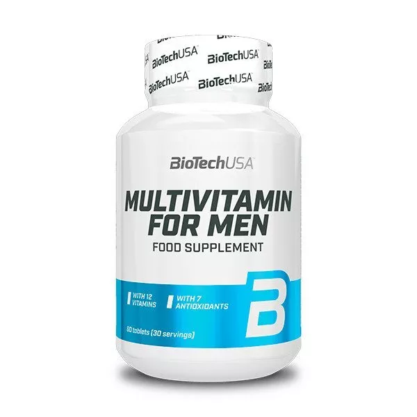 BioTechUSA Multivitaminico per Uomo - 60 Compresse