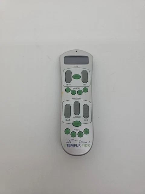 TEMPURPEDIC TEMPUR-ERGO 10003-RFREMS-L008 Remote Control Tested