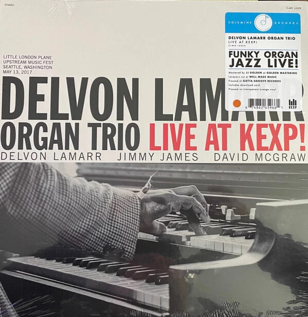 Delvon Lamarr Organ Trio Live At Kexp! Vinyl LP NEW sealed