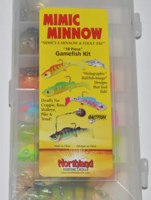 Northland Fishing Tackle - Mimic Minnow® Gamefish Kit - 18 Piece