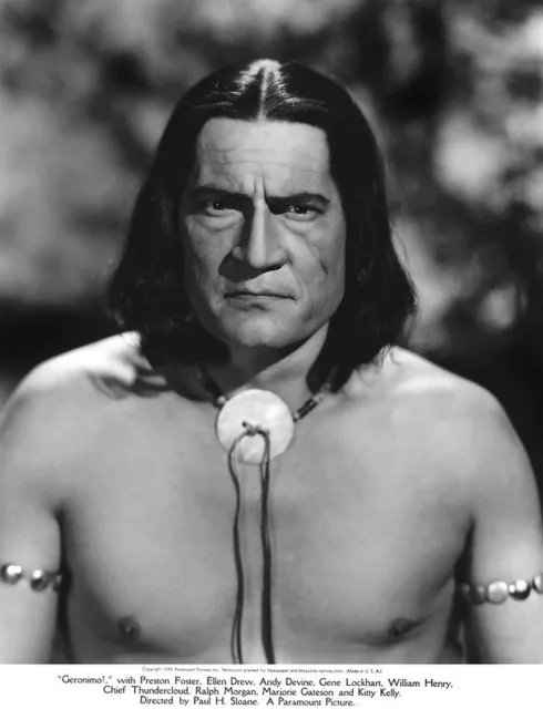 Chief Thundercloud - Geronimo (1939) - 8 1/2 x 11