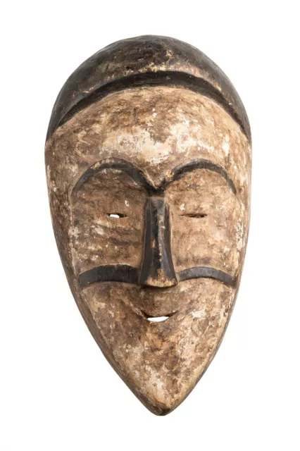 Maschera Africana Etnia Lulua Congo MAJ05 cm 39x22xh14