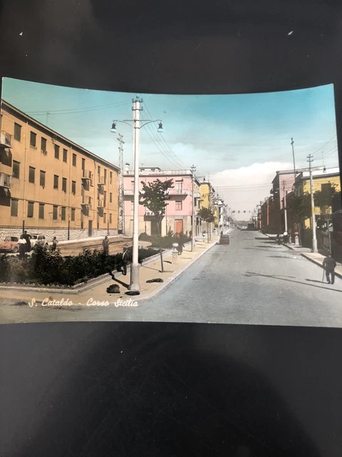 San Cataldo Caltanissetta corso Sicilia Viagg 1965