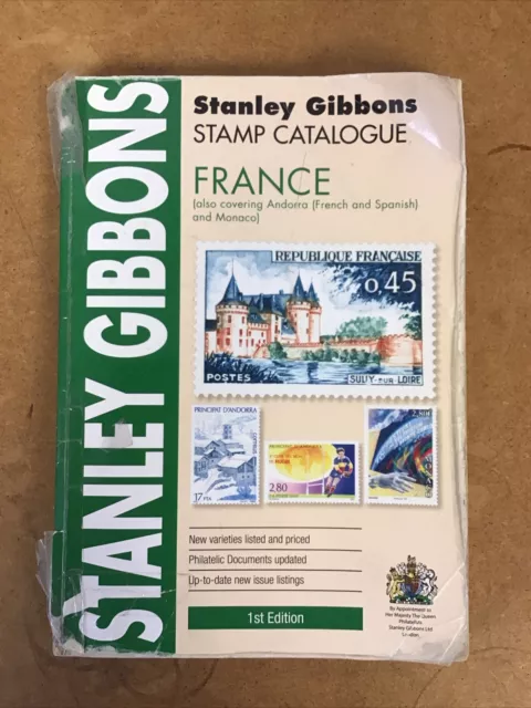 Stanley Gibbons 1. Auflage Frankreich Briefmarkenkatalog