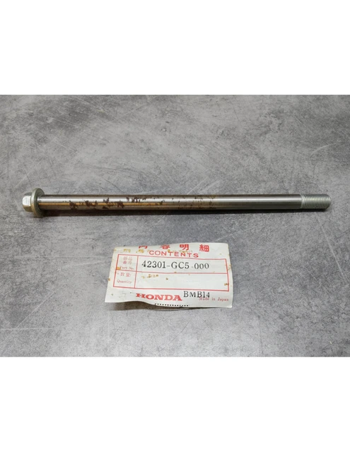 Jante Roue Arrière Complète Avec Axe Pour Honda 80 MTX HD06 1982