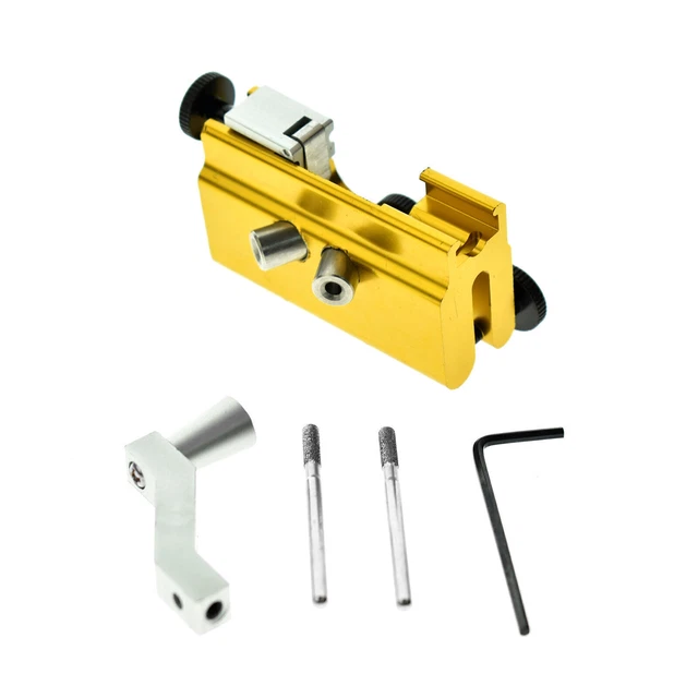 CHAINSAW CHAIN SHARPENER Kit Fast Sharpening Stone System for Patio ...