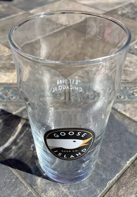 Goose Island Beer Co. (Est. 1988 Chicago, IL) Tulip Style Pint Glass