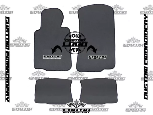 4 Pc Bmw 3 M3 1990-1998 E36 Body Choose  From 11 Colors Floor Mats Hand Made 2
