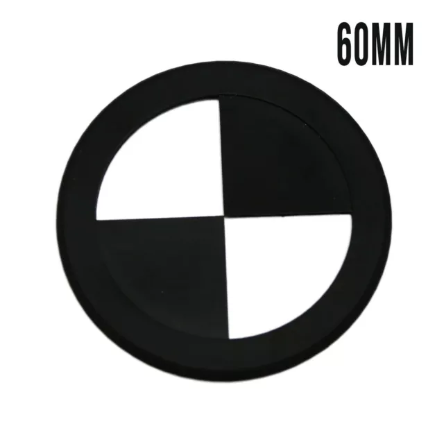 BMW 60mm Replacement Emblem Logo Badge Roundel Decal Hood Trunk Rear...