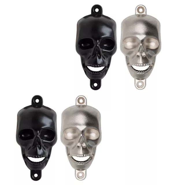 4 Pcs Zinc Alloy Skull Bottle Opener Metal Beer Skeleton Head