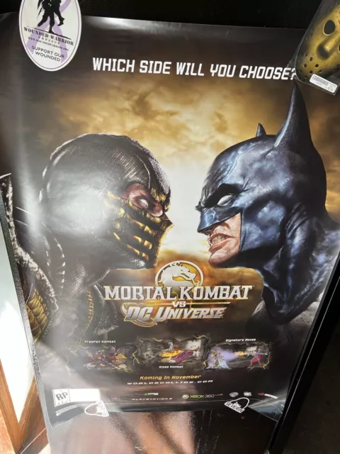 Arquivo Mortal Kombat - Poster de Mortal Kombat O Filme, disponibilizado em  Portugal, na época do lançamento em DVD. A divulgação da época chamava  Raiden de mago, enquanto era dito que o