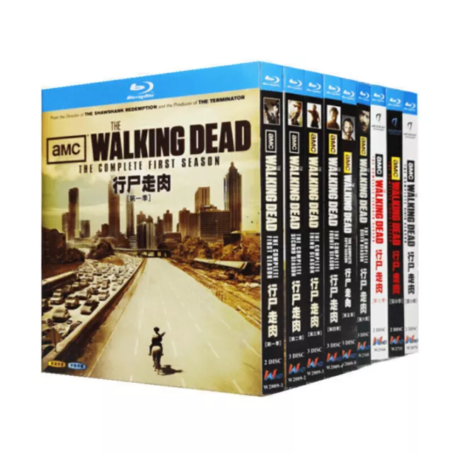BD The Walking Dead Season 1-11 Complete TV Series Blu-ray 29-Disc New Box Set