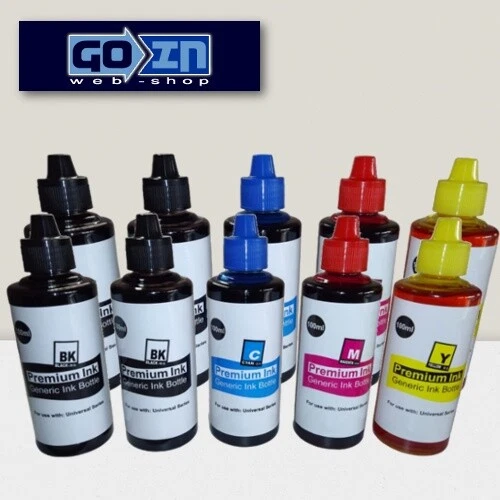 Hp 963 XL Kit Ricarica Inchiostro Grande Per Stampanti HP 564/564XL - Include Nero, Foto Nero, Ciano, Magenta, Giallo - Per OfficeJet 4620, 4622, Ecc. 5 Bottiglie Ricarica Inkjet - Foto 3