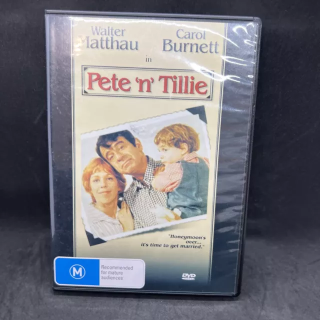 Pete 'n' Tillie (DVD) Walter Matthau / Carol Burnett Region 4