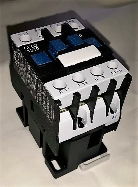ac contactor, 12, 18 or 32 amp 3 pole, different coil voltages available NEW! 3