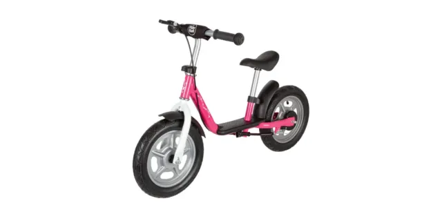Playtive Laufrad, Kinder Lauflernrad mit ergonomisch gepolstertem Sattel pink