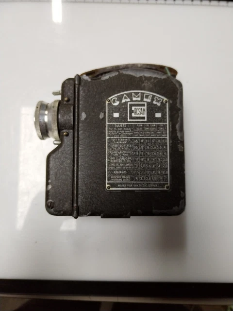 Ancienne Caméra Super 8 Camex Ercsam Made in France avec