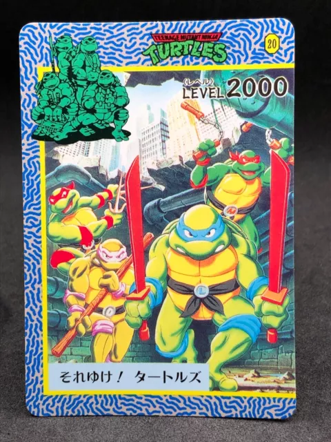 Mutant Ninja Turtles Takara 1994 Mirage Studios Trading Card TCG 20 Japan