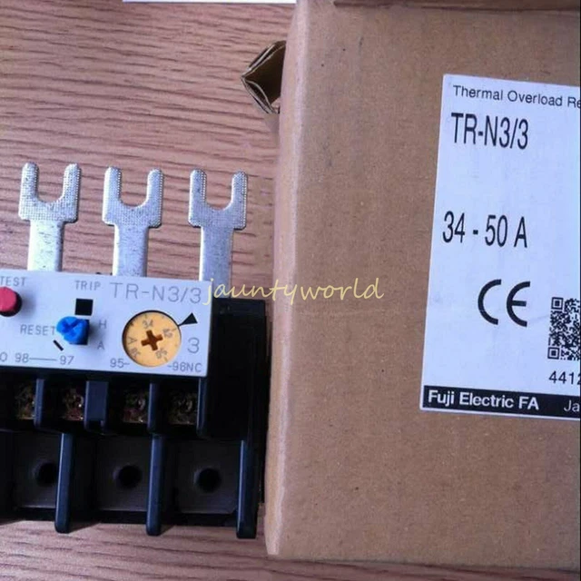 New 1PC FUJI TR-N3/3 Thermal overload protection relay 24-36A 28-40A 45-65A