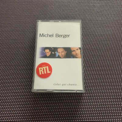 K7 cassette audio tape michel berger celui qui chante 