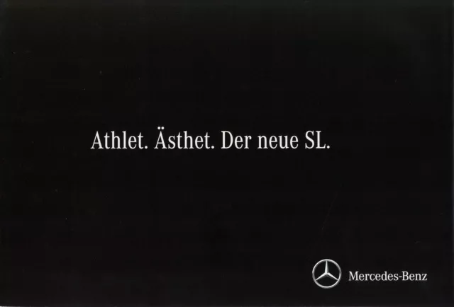 Mercedes SL R 231 Prospekt 2012 28.2.1212 D brochure catalogue catalogus Auto