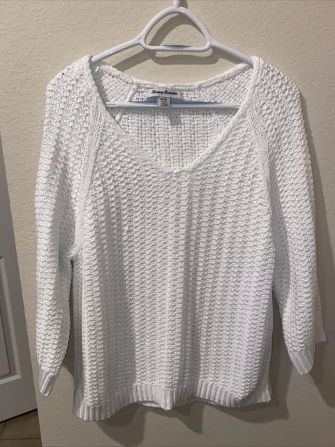 Tommy Bahama Women’s Belle Haven V-Neck Sweater Size M