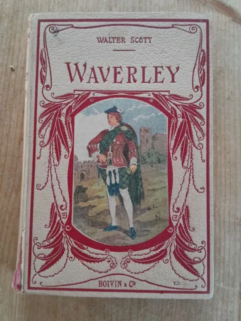 Waverley - Walter Scott 1932 - livre ancien