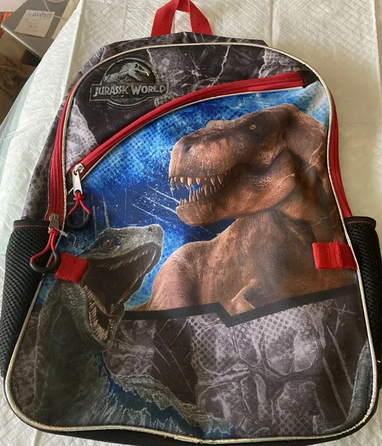 NEW JURASSIC WORLD Backpack 16" TRex Dinosaurs Officially Licensed