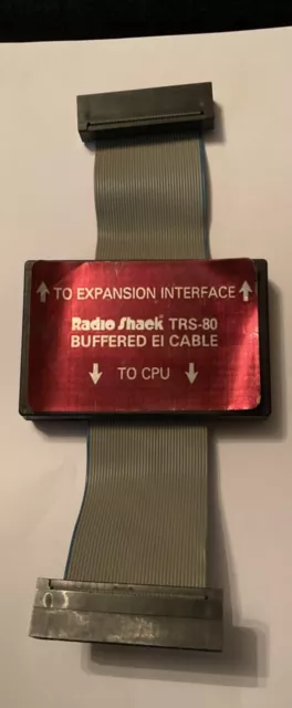 trs-80 buffered cable by radio shack