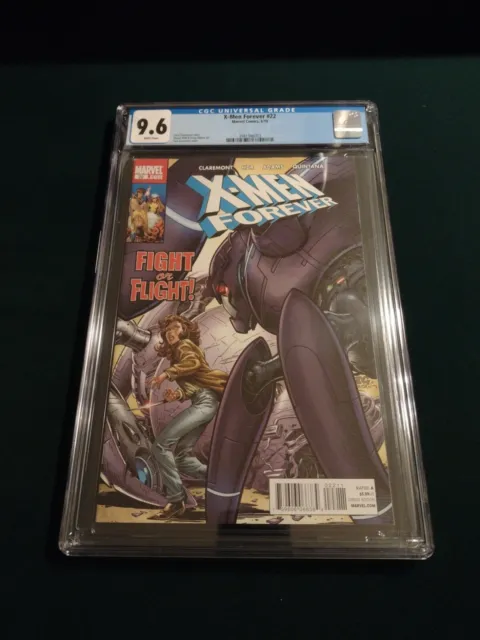 X-Men Forever #22 CGC Universal Grade 9.6 NM+ white pages Chris Claremont & HDR