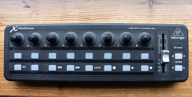 Touch Mini BEHRINGER X-TOUCH MINI Ultra-Compact Universal USB Controller ...