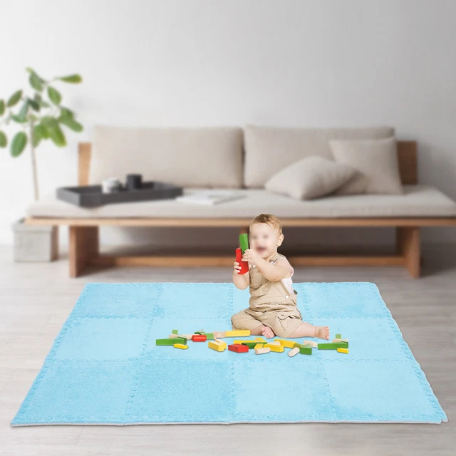 EVA SQUARE INTERLOCKING Flooring Activity Play Soft Foam Mats Tiles