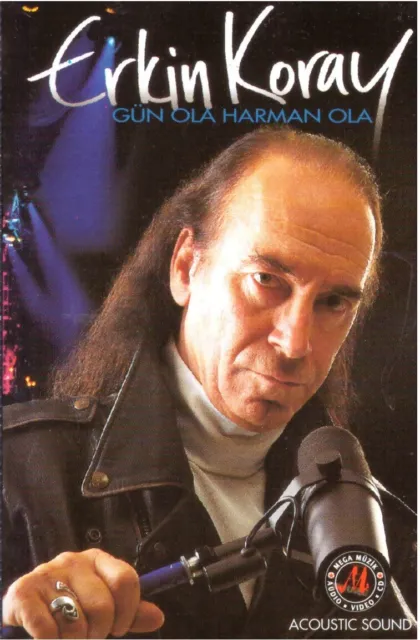 Erkin Koray – Gün Ola Harman Ola (1996) CASSETTE Turkish Music "New"