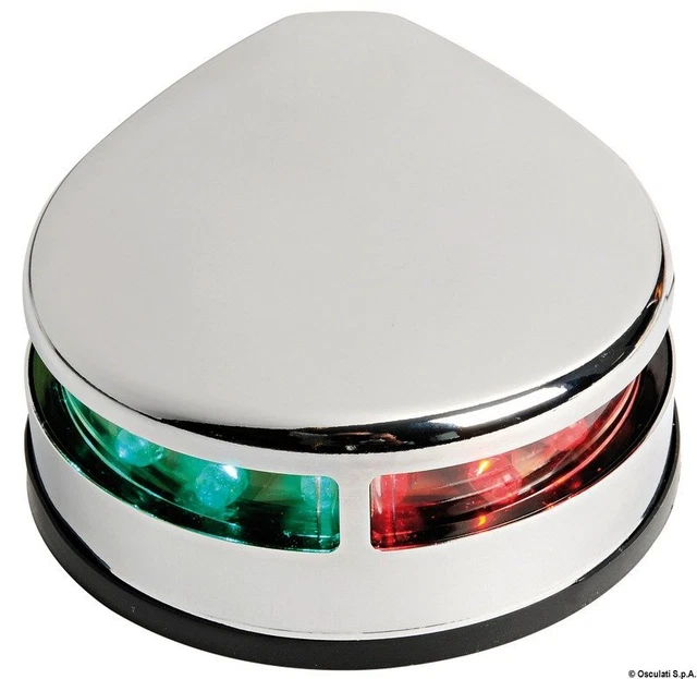 Feu Bicolore Inoxydable Brillant Marque Osculati 11.041.21