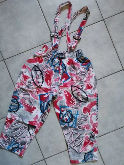 Pantaloni da jogging Mike con spalline GERMANIA vintage taglia 110/116