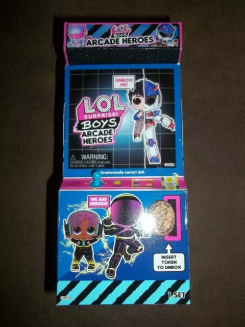 New Lot 3 LOL Surprise Boys Arcade Heroes Fan Boy VR Dude Bhaddie Bro Chaos