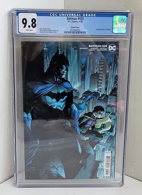 DC Comics - Batman #125 1st Appearance Of Failsafe (Jim Lee Variant) 9.8 CGC
