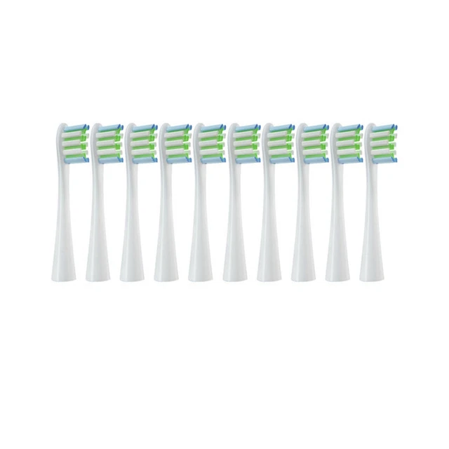 10PCS Replacement Brush Heads for Oclean Flow/X/ X PRO/F1/ One/ Air 21686