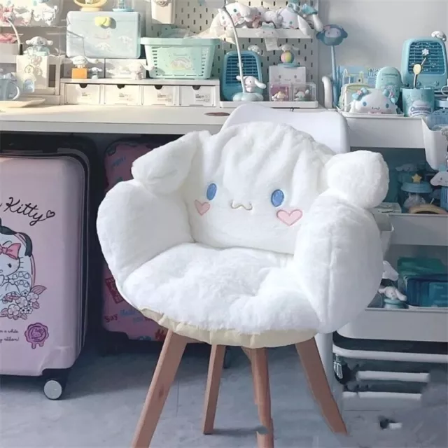 Kawaii Sanrio Kuromi Cinnamoroll My Melody Plush Cushion Anime Chair Pillow