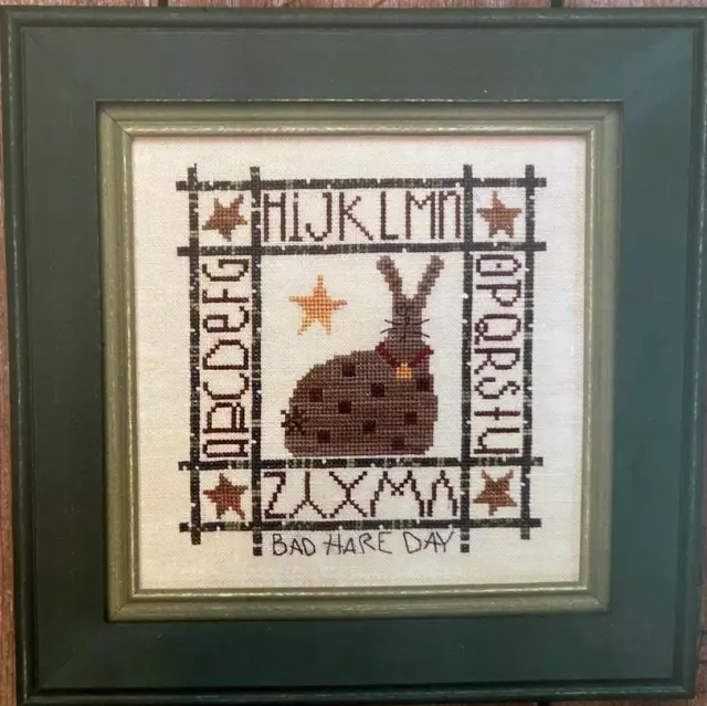 Bad Hare Day Bent Creek The Sampler Collection Cross Stitch Pattern #BC1091 -22