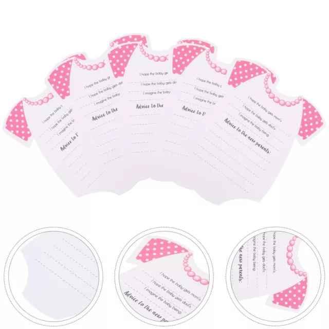 10 Pcs Gender Reveal Card Paper Baby Pull Out Voting Board