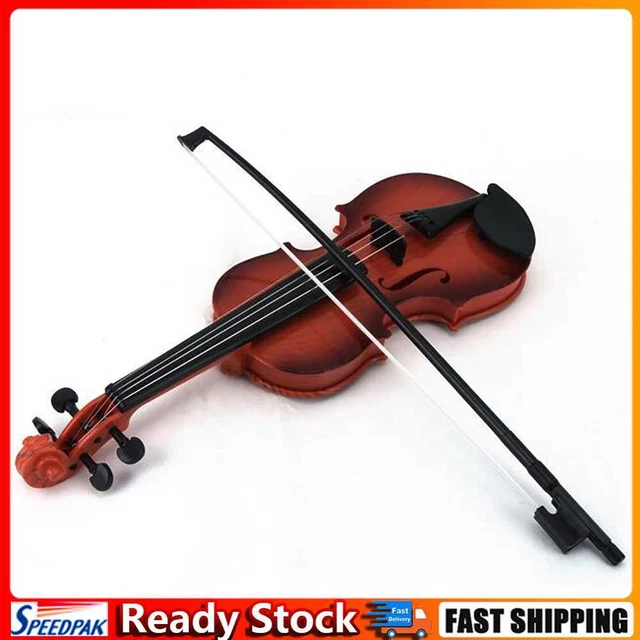 Acoustic Violin Toy Adjustable String Simulation Musical Instrument Practice Toy