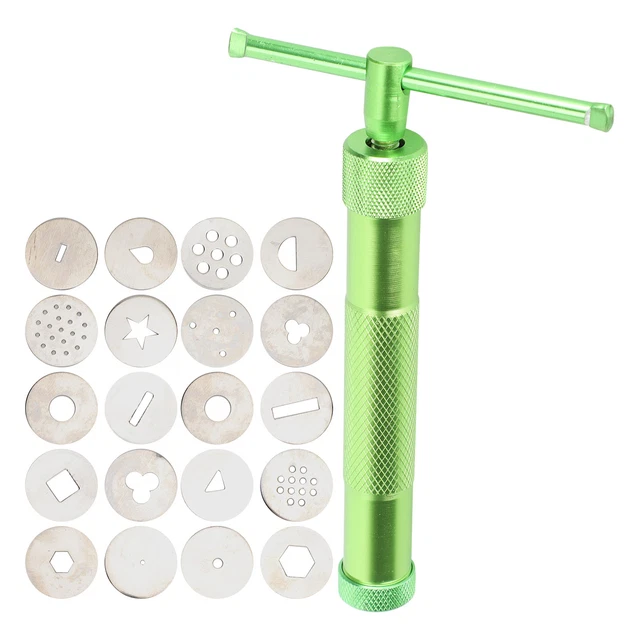 Outils De Poterie Extrudeuse 'argile Rotative Pratique En Acier Inoxydable