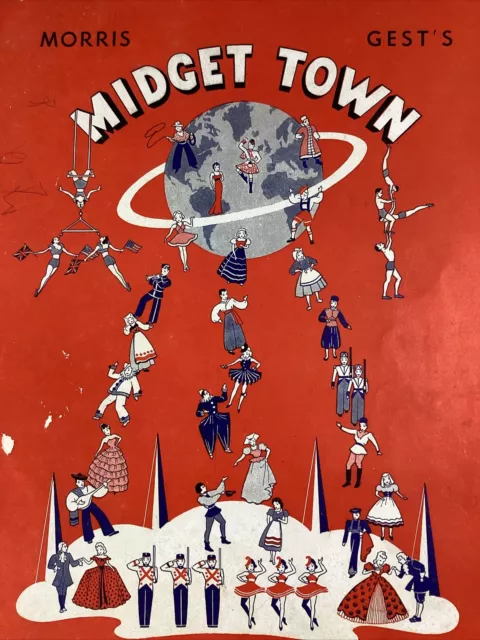 New York Worlds Fair 1939 Midget Town Jack Dempsey Cagney Tallulah Bankhead Gest
