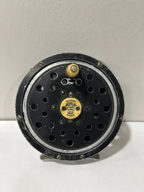 Vintage Pflueger Medalist No. 1496 1/2, Patented Fly Reel