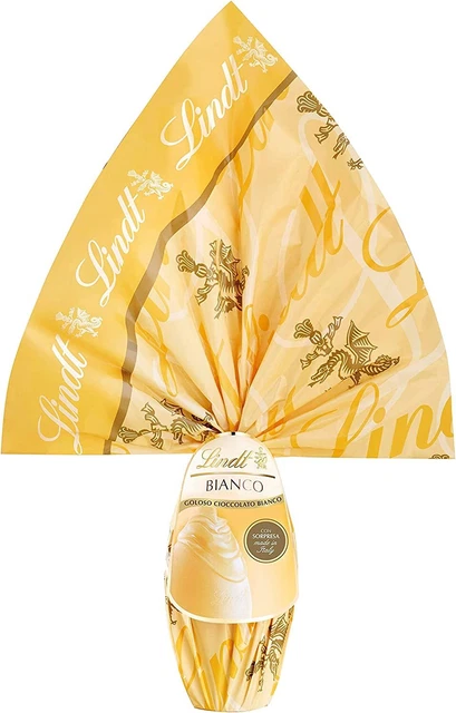 Lindt Oeufs De Chocolat Blanc Pâques,Oeuf au Avec Surprise