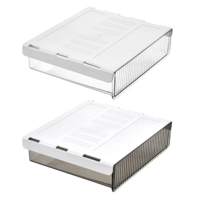 Desktop Organizer Portable Under Desk Drawer Durable Workspaces Organizer