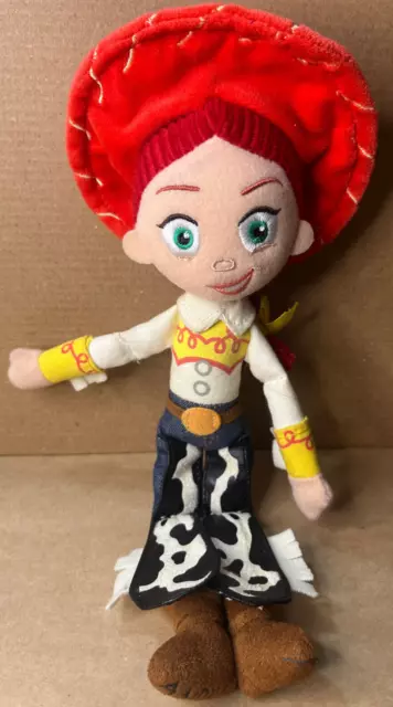 Disney Store Toy Story Jessie Cowgirl Plush Doll 11" Bean Bag Toy Preowned