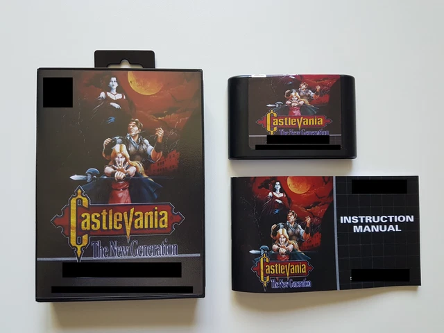 Castlevania : The New Generation Sur Megadrive – Version PAL Française (1993, Neuf Sous Blister)