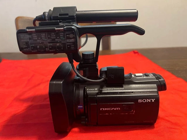BOLSA PARA CÁMARA de video SONY HXR NX30J 3 baterías EUR 663,79